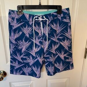 Bonobos Floral Birds of Paradise Swim Trunks